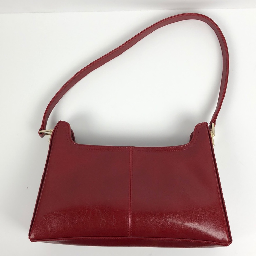 Liz Claiborne  Handbag Vegan Leather Red